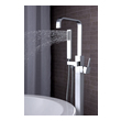 moen tub kit Anzzi BATHROOM - Faucets - Bathtub Faucets - Freestanding Chrome