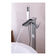 brass bathtub faucet Anzzi BATHROOM - Faucets - Bathtub Faucets - Freestanding Chrome