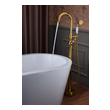 vanity art freestanding bathtub soaking Anzzi BATHROOM - Faucets - Bathtub Faucets - Freestanding Gold