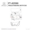 foot soak tubs Anzzi BATHROOM - Bathtubs - Freestanding Bathtubs - One Piece - Acrylic White