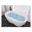 wooden tubs for bathing Anzzi BATHROOM - Bathtubs - Freestanding Bathtubs - Two Piece - Dual White