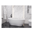 wooden tubs for bathing Anzzi BATHROOM - Bathtubs - Freestanding Bathtubs - Two Piece - Dual White