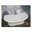 4 claw bathtub Anzzi BATHROOM - Bathtubs - Freestanding Bathtubs - One Piece - Acrylic White
