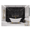 stand alone tub for two Anzzi BATHROOM - Bathtubs - Freestanding Bathtubs - One Piece - Acrylic White