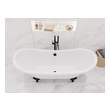 best bathtub faucets Anzzi BATHROOM - Bathtubs - Freestanding Bathtubs - One Piece - Acrylic White