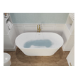 a jacuzzi bathtub Anzzi BATHROOM - Bathtubs - Freestanding Bathtubs - One Piece - Man Made Stone White