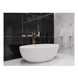 best soaking tub Anzzi BATHROOM - Bathtubs - Freestanding Bathtubs - One Piece - Man Made Stone White