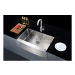 single bowl drainer sink Anzzi KITCHEN - Kitchen Sinks - Farmhouse - Stainless Steel Steel