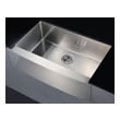 drop in one bowl kitchen sink Anzzi KITCHEN - Kitchen Sinks - Farmhouse - Stainless Steel Steel