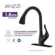  Anzzi KITCHEN - Kitchen Faucets - Pull Down Kitchen Faucets Black