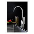 kitchen faucet with pull out sprayer Anzzi KITCHEN - Kitchen Faucets - Standard Nickel