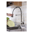stainless steel wall hung wash basin Anzzi KITCHEN - Kitchen Faucets - Pull Down Nickel