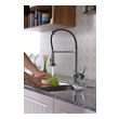 pull down faucet for kitchen sink Anzzi KITCHEN - Kitchen Faucets - Pull Down Chrome