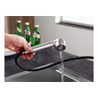 wall mounted pull down faucet Anzzi KITCHEN - Kitchen Faucets - Pull Out Nickel