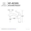 black single sinks Anzzi KITCHEN - Kitchen Faucets - Pull Out Bronze