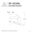 oil rubbed bronze pull out kitchen faucet Anzzi KITCHEN - Kitchen Faucets - Pull Out Bronze
