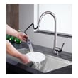 kitchen sink sprayer replacement Anzzi KITCHEN - Kitchen Faucets - Pull Out Nickel