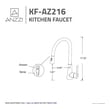 brushed steel faucet Anzzi KITCHEN - Kitchen Faucets - Pull Out Bronze