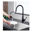 undermount sink with tap hole Anzzi KITCHEN - Kitchen Faucets - Pull Out Bronze
