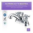 black vessel sink vanity Anzzi BATHROOM - Faucets - Bathroom Sink Faucets - Centerset Chrome
