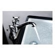 nickel vessel sink Anzzi BATHROOM - Faucets - Bathroom Sink Faucets - Centerset Bathroom Faucets Chrome