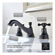 installing new faucet in bathroom sink Anzzi BATHROOM - Faucets - Bathroom Sink Faucets - Wide Spread Bronze
