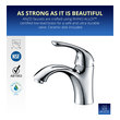 black faucets for bathroom vanity Anzzi BATHROOM - Faucets - Bathroom Sink Faucets - Single Hole Chrome
