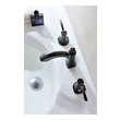 matte gold bathroom sink faucet Anzzi BATHROOM - Faucets - Bathroom Sink Faucets - Wide Spread Bronze