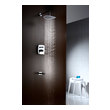 shower head rain shower and hand shower Anzzi SHOWER - Shower Faucets Chrome