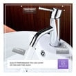  Anzzi BATHROOM - Faucets - Bathroom Sink Faucets - Single Hole Bathroom Faucets Chrome