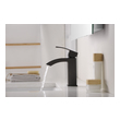 bathroom sink and vanity set Anzzi BATHROOM - Faucets - Bathroom Sink Faucets - Single Hole Matte Black