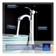 brushed gold vessel sink faucet Anzzi BATHROOM - Faucets - Bathroom Sink Faucets - Single Hole Chrome