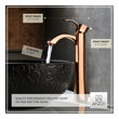 black vanity tap Anzzi BATHROOM - Faucets - Bathroom Sink Faucets - Single Hole Gold