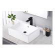 matte black single hole bathroom faucet Anzzi BATHROOM - Faucets - Bathroom Sink Faucets - Single Hole Black