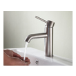 kohler single hole bathroom faucet Anzzi BATHROOM - Faucets - Bathroom Sink Faucets - Single Hole Nickel