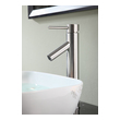 corner mount bathroom sink Anzzi BATHROOM - Faucets - Bathroom Sink Faucets - Single Hole Nickel