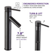 black bathroom faucet single handle Anzzi BATHROOM - Faucets - Bathroom Sink Faucets - Single Hole Bronze