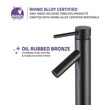 black bathroom faucet single handle Anzzi BATHROOM - Faucets - Bathroom Sink Faucets - Single Hole Bronze
