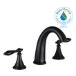 vessel sink faucet matte black Anzzi BATHROOM - Faucets - Bathroom Sink Faucets - Wide Spread Bronze