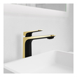 bathtub and vanity Anzzi BATHROOM - Faucets - Bathroom Sink Faucets - Single Hole Black