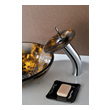 free floating bathroom vanity Anzzi BATHROOM - Sinks - Vessel - Tempered Glass Brown