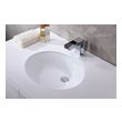 ceramic bathroom sink Anzzi BATHROOM - Sinks - Under Mount - Ceramic / Procelain White