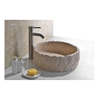 vanity dish Anzzi BATHROOM - Sinks - Vessel - Exotic Stone Cream