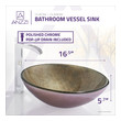 best bathroom vanity tops Anzzi BATHROOM - Sinks - Vessel - Tempered Glass Multi-Colored