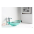 modern floating vanity bathroom Anzzi BATHROOM - Sinks - Vessel - Tempered Glass Green