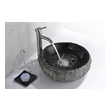 vanity unit blue Anzzi BATHROOM - Sinks - Vessel - Exotic Stone Black