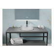 58 inch vanity Anzzi BATHROOM - Sinks - Vessel - Tempered Glass Clear