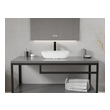 bathroom vanity with trough sink Anzzi BATHROOM - Sinks - Vessel - Tempered Glass White