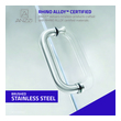 standard height of shower screen Anzzi SHOWER - Shower Doors - Sliding Nickel