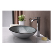 oval sinks for bathroom Anzzi BATHROOM - Sinks - Vessel - Tempered Glass Black